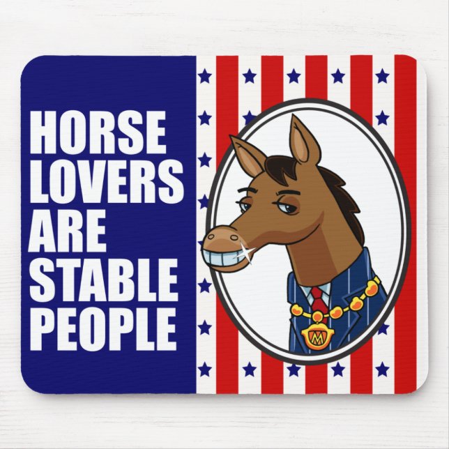 Horse Lovers Mousepad (Front)