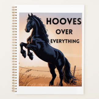 Horse Lovers Planner - Hooves Over Everything