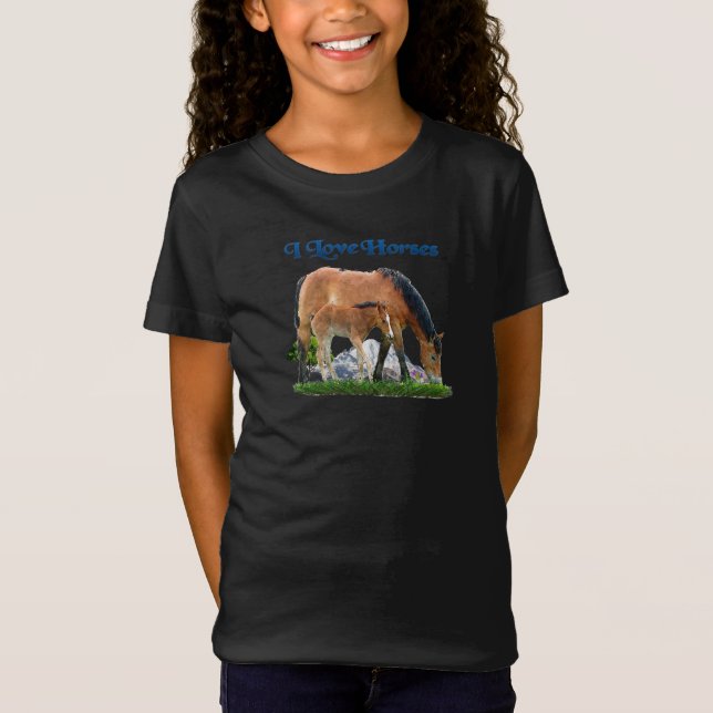 Horse lovers t-shirts (Front)