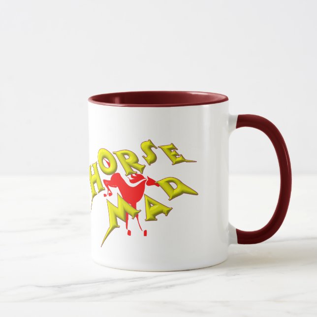 Horse mad mugs (Right)