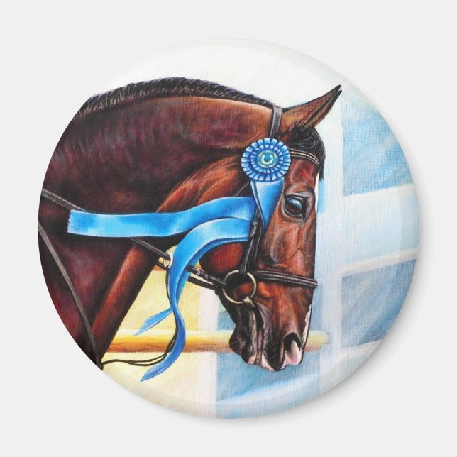 Horse magnet - Brave Heart (Front)