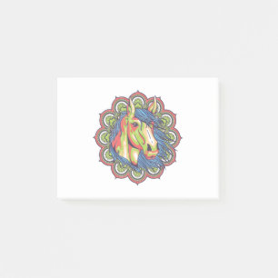 Horse Mandala Post-it Notes