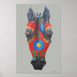 Horse Mask 3 Poster