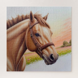 Horse Meadow Puzzle For Adults And Nature Lovers