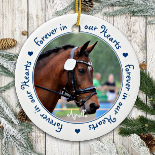Horse Memorial Ceramic Tree Decoration