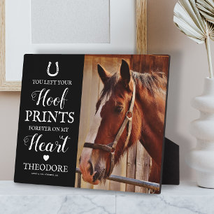 Horse Memorial - Pet Sympathy Plaque