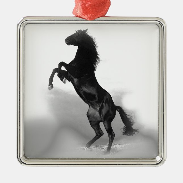 Horse Metal Tree Decoration (Front)