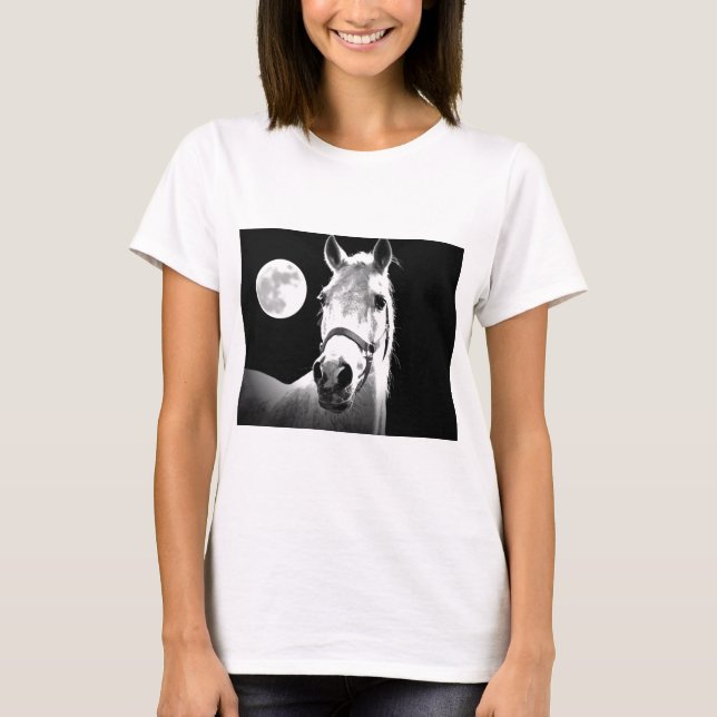 Horse & Moon T-Shirt (Front)