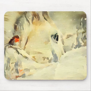 Horse mouse pad
