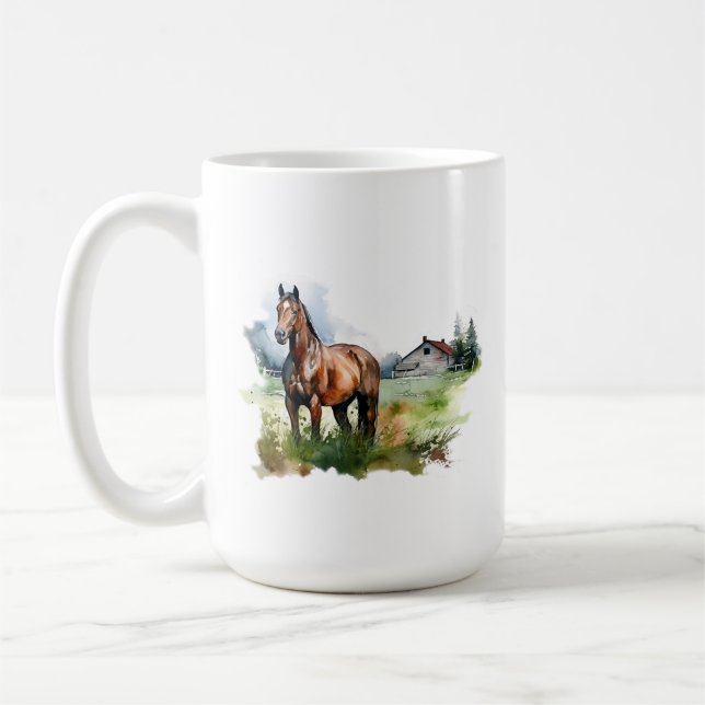 Horse Mug (Left)