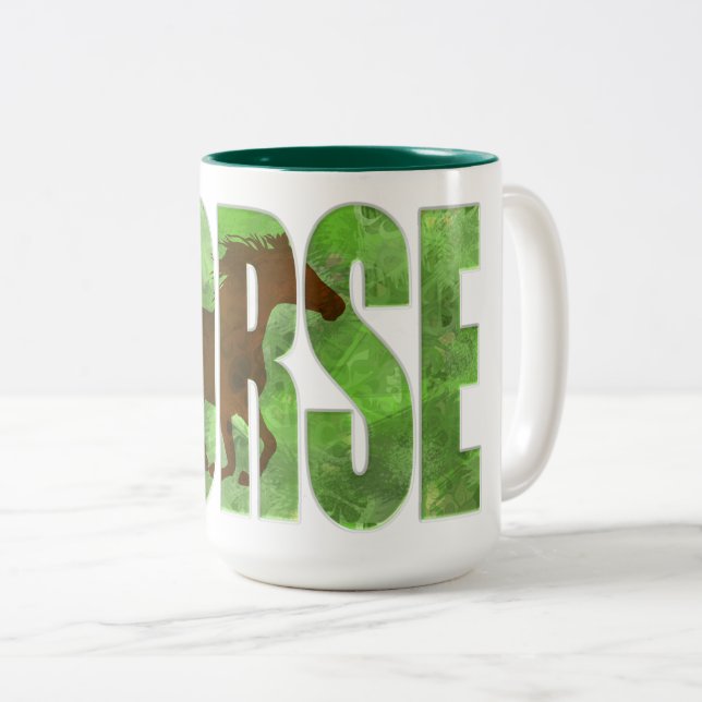 horse mug (Front Right)