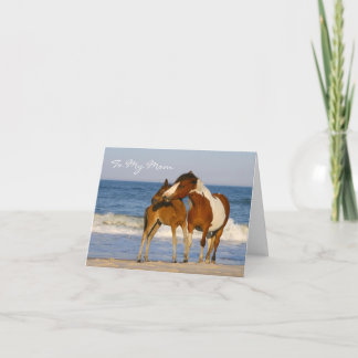 Horse Mum Mother's Day Card