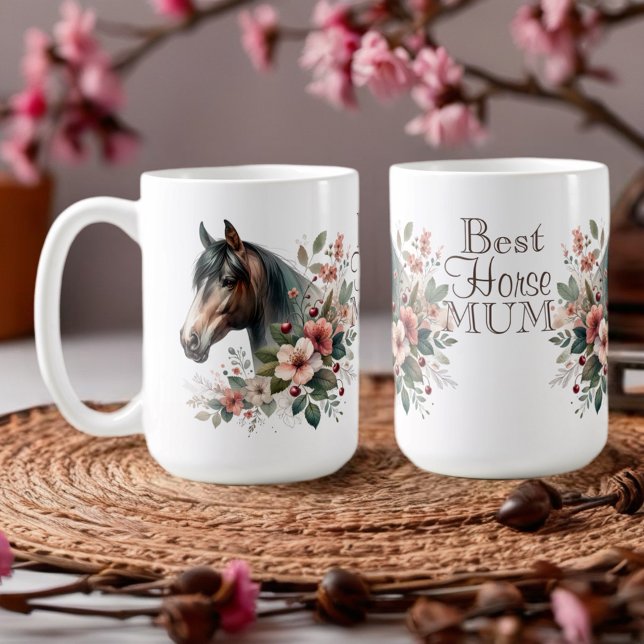 Horse Mum (Mum) Coffee Mug (Creator Uploaded)
