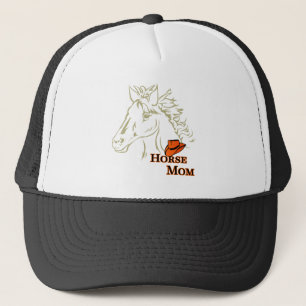 Horse Mum With Hat Trucker Hat/Cap