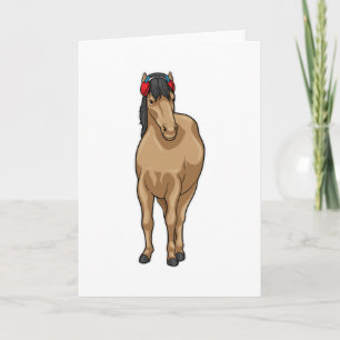 Horse Music Headphone Card