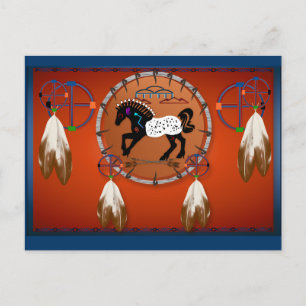 Horse n Arrows Postcard