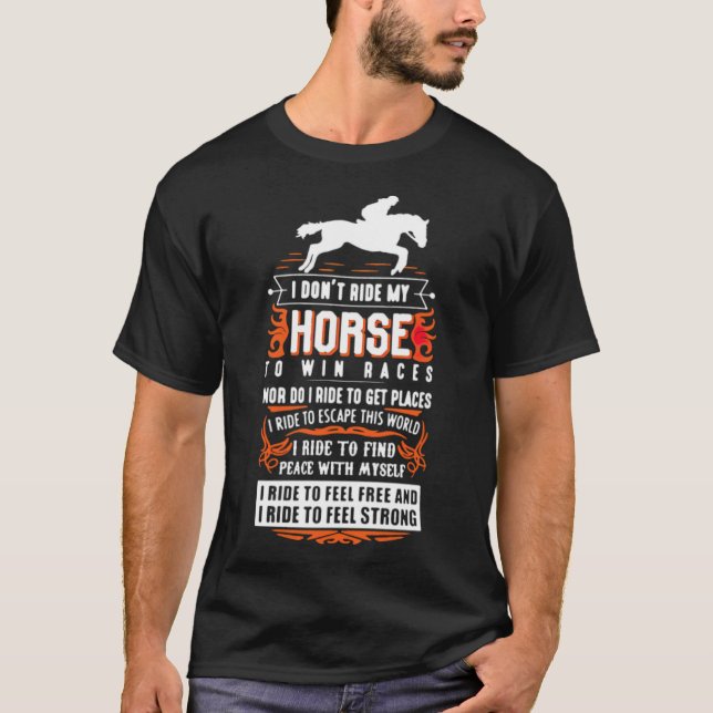 Horse norman thelwell martinshof  T-Shirt (Front)