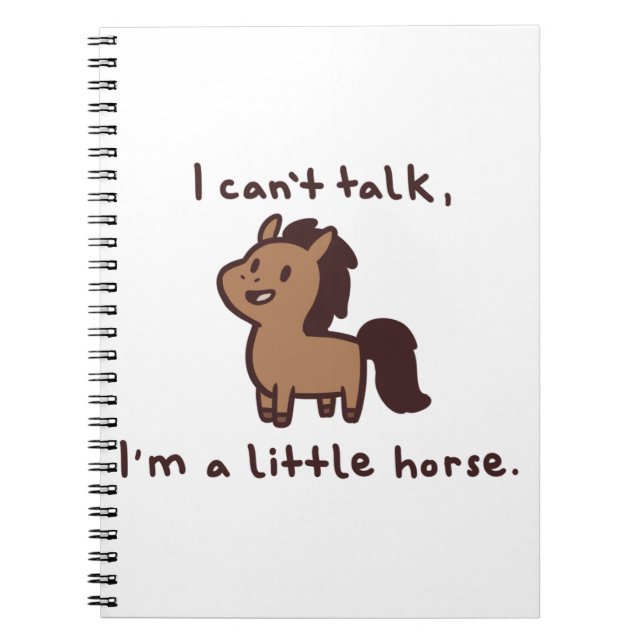 horse notebook (Front)
