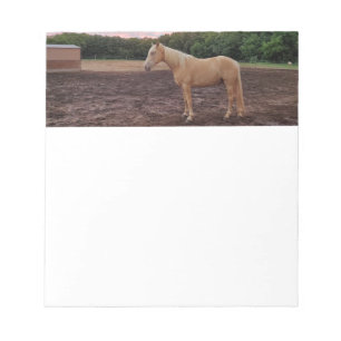 Horse  notepad