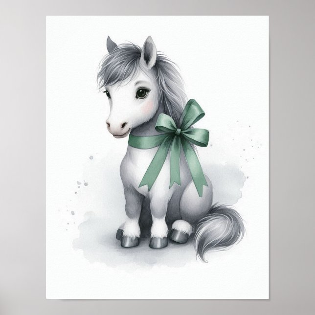 Horse Nursery Wall Art (Front)