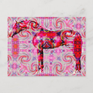 horse of a different colour postcard
