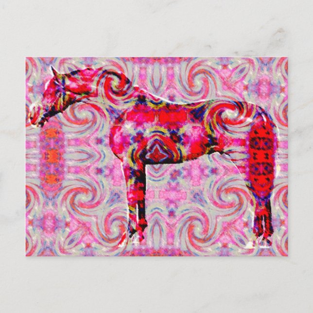 horse of a different colour postcard (Front)