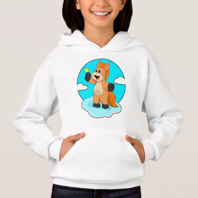 Horse on Clouds (Front)
