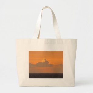 Horse on Fire Large Tote Bag