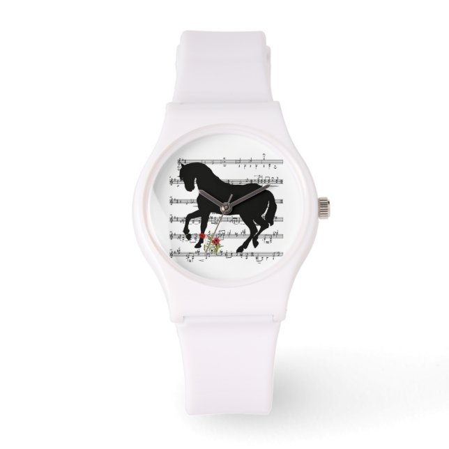 "Horse on Music Sheet" Watch (Front)