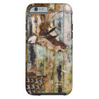 Horse on pallets iphone case