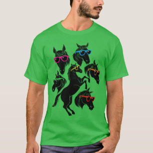 Horse Outlines T-Shirt