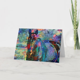 Horse Paint 2 Art Note Card