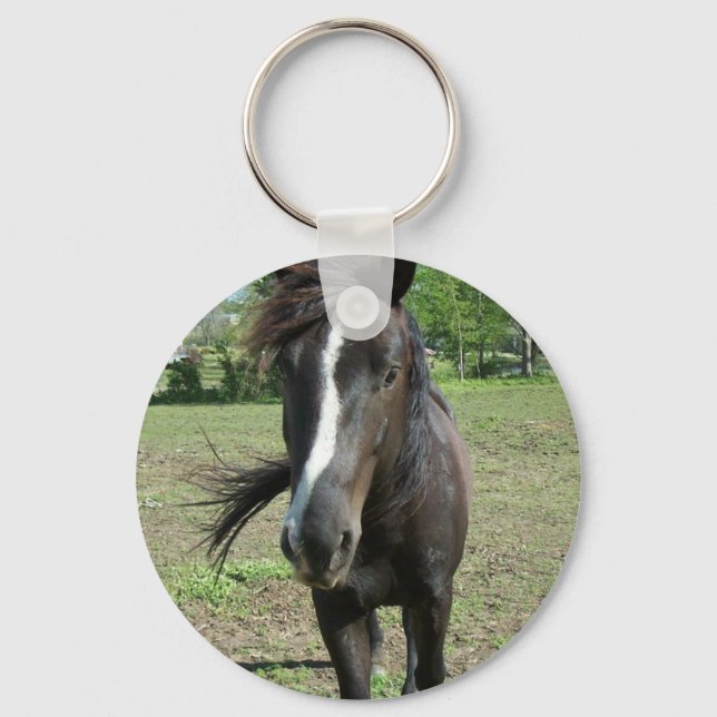 Horse Paint Key Ring (Front)