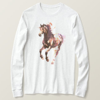 Horse Painting Long Sleeves Top