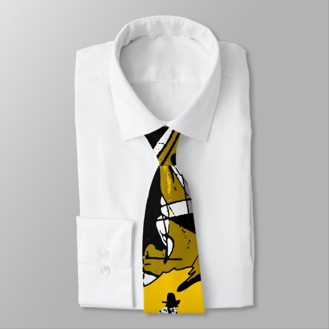 Horse Painting Tie (Tied)