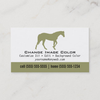 Horse - Personal Business Card