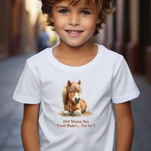 Horse Personalised Toddler t-shirt