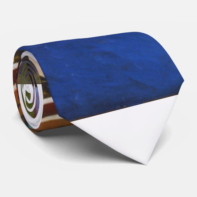 Horse Pipe Red Flower by Joan Miro Tie (Rolled)