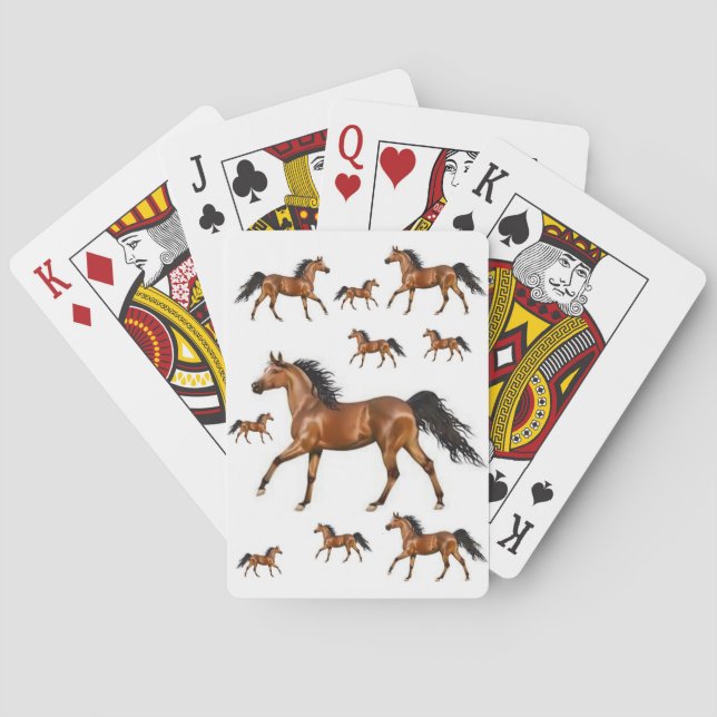 Horse Playing Card Deck (Back)