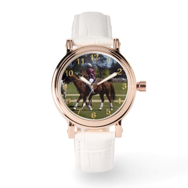 Horse Polo Lacrosse,  Watch (Front)