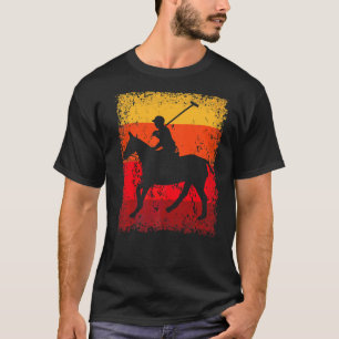Horse Polo Sport Horse Riding Vintage Retro