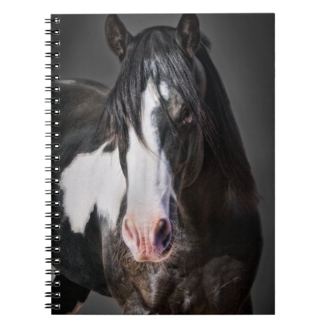 Horse Portrait II Spiral Notebook (Front)