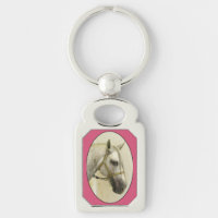 Horse Portrait of a Dapple Grey Andalusian