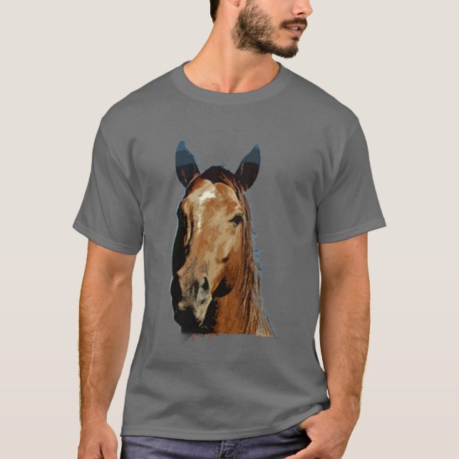 Horse Portrait T-Shirt (Front)