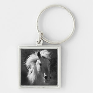 Horse Portrait V Key Ring