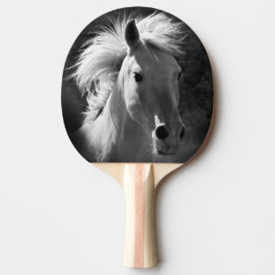 Horse Portrait V Ping Pong Paddle