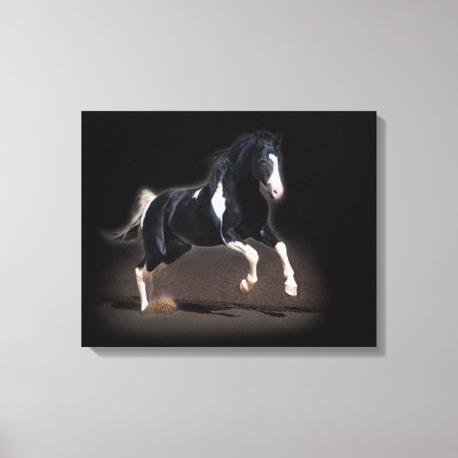 Horse Portrait VIII Canvas Print (Front)