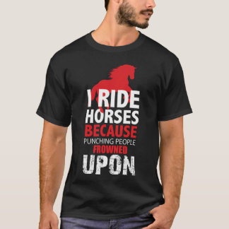 Horse Power Epress Yours Without Violence girl T-Shirt