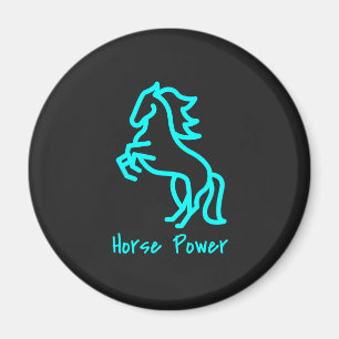 Horse Power in Blue Magnet