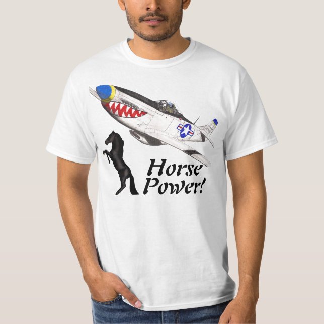 Horse-Power-! T-Shirt (Front)